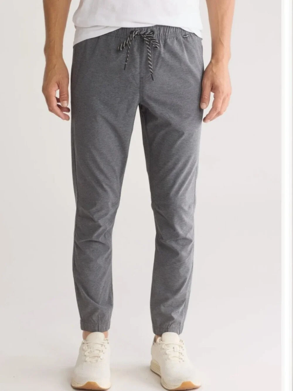 Hurley Gray Twill Regular Fit Activewear Joggers
